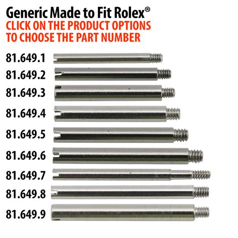 rolex link screw sizes|Rolex total links guide.